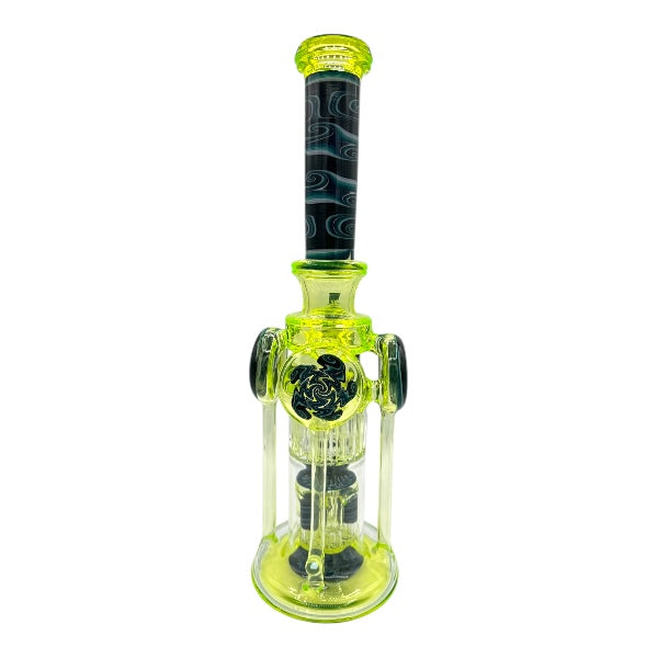 Leisure triple disk pillar tube