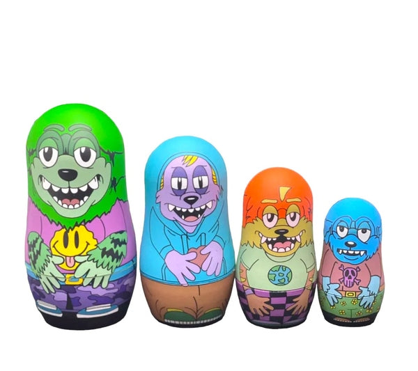 Trevy Metal Nesting Dolls