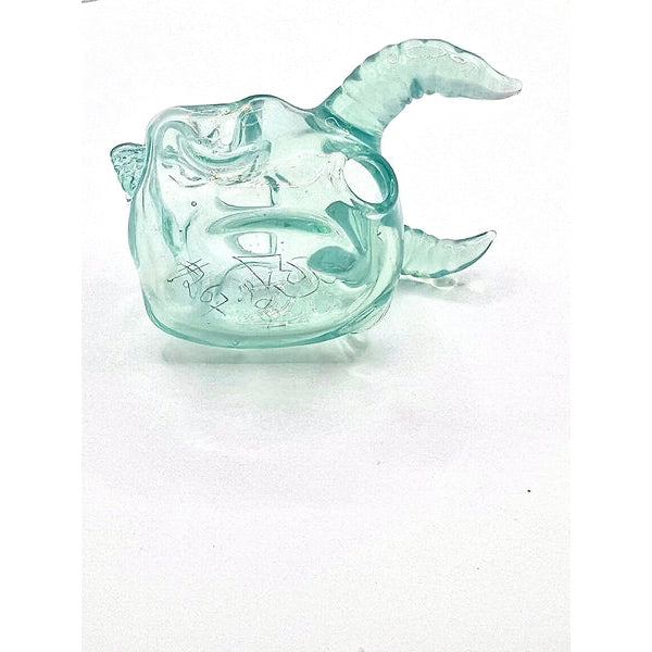 Sweeney Glass Skull Pendy