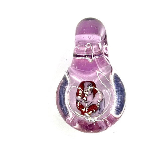 Keys Glass Girl Pendy