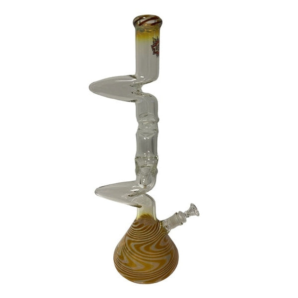 Zong Glass- Skinny Worked 4 Kink Beaker
