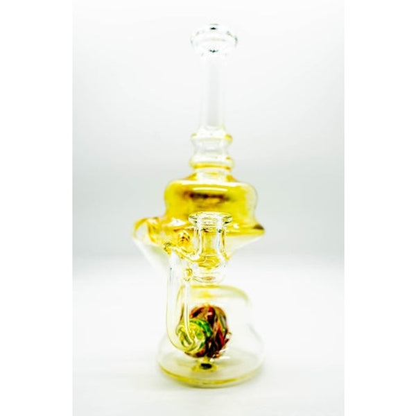 Mango Glass Floating Engineer Recycler Drip Glass Gallery