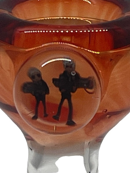 Keys Glass Rick & Morty Bowl