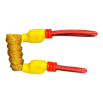 Tuff Tethers Pivot Coil-Red/YLW/GLD