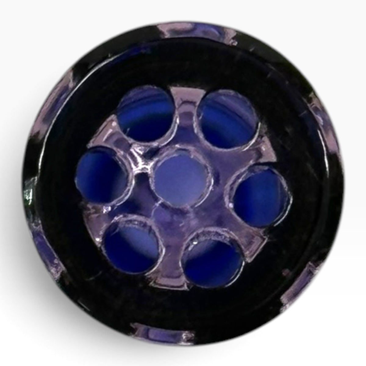 Multibore Blunt Tip-Gold Amethyst