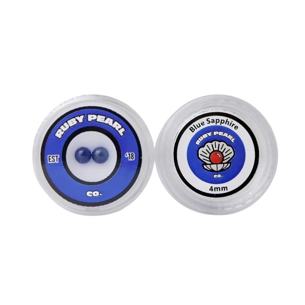 4mm Blue Sapphire Terp Pearls