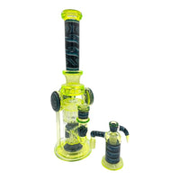 Leisure triple disk pillar tube