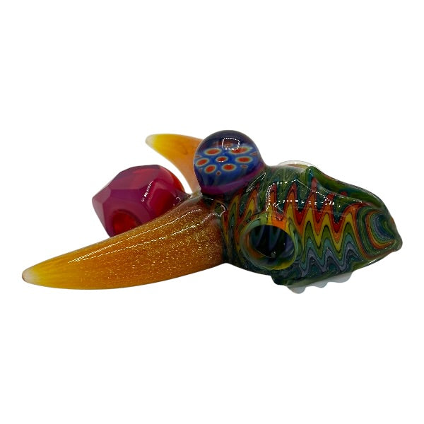 Darby Bull Skull Pendy