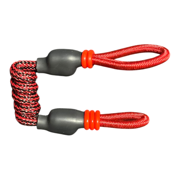 Tuff Tethers Pivot Coil-Red/BLK