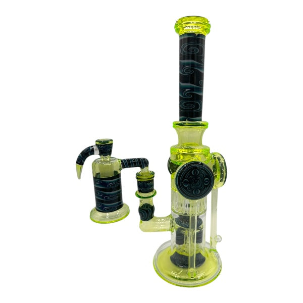 Leisure triple disk pillar tube