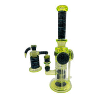 Leisure triple disk pillar tube