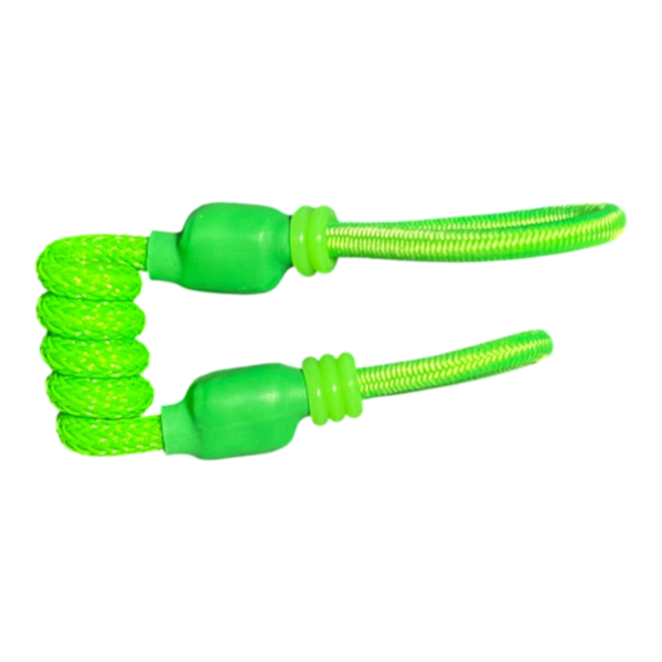 Tuff Tethers Pivot Coil-Lime/GRN