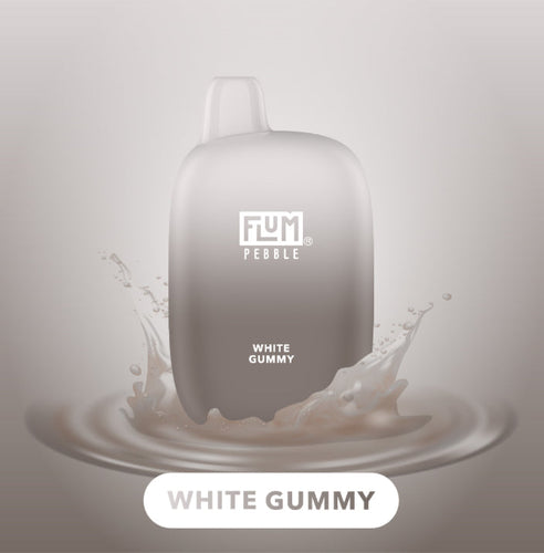 White Gummy Flum Pebble