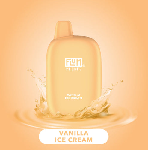 Vanilla Ice Cream Flum Pebble
