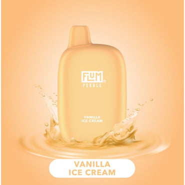 Vanilla Ice Cream Flum Pebble