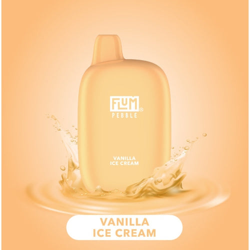 Vanilla Ice Cream Flum Pebble