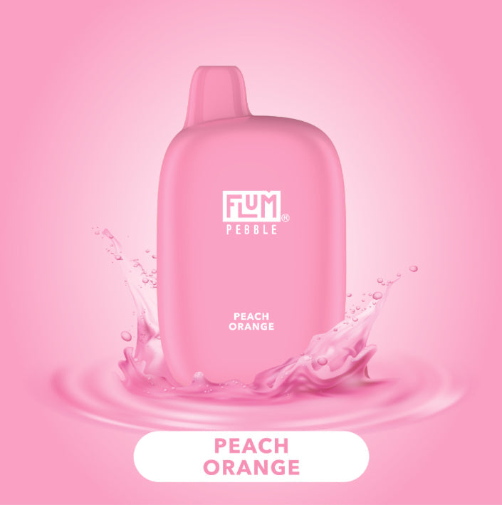 Peach Orange Flum Pebble