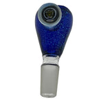 T. McGee 14mm Blue Dichro Bowl