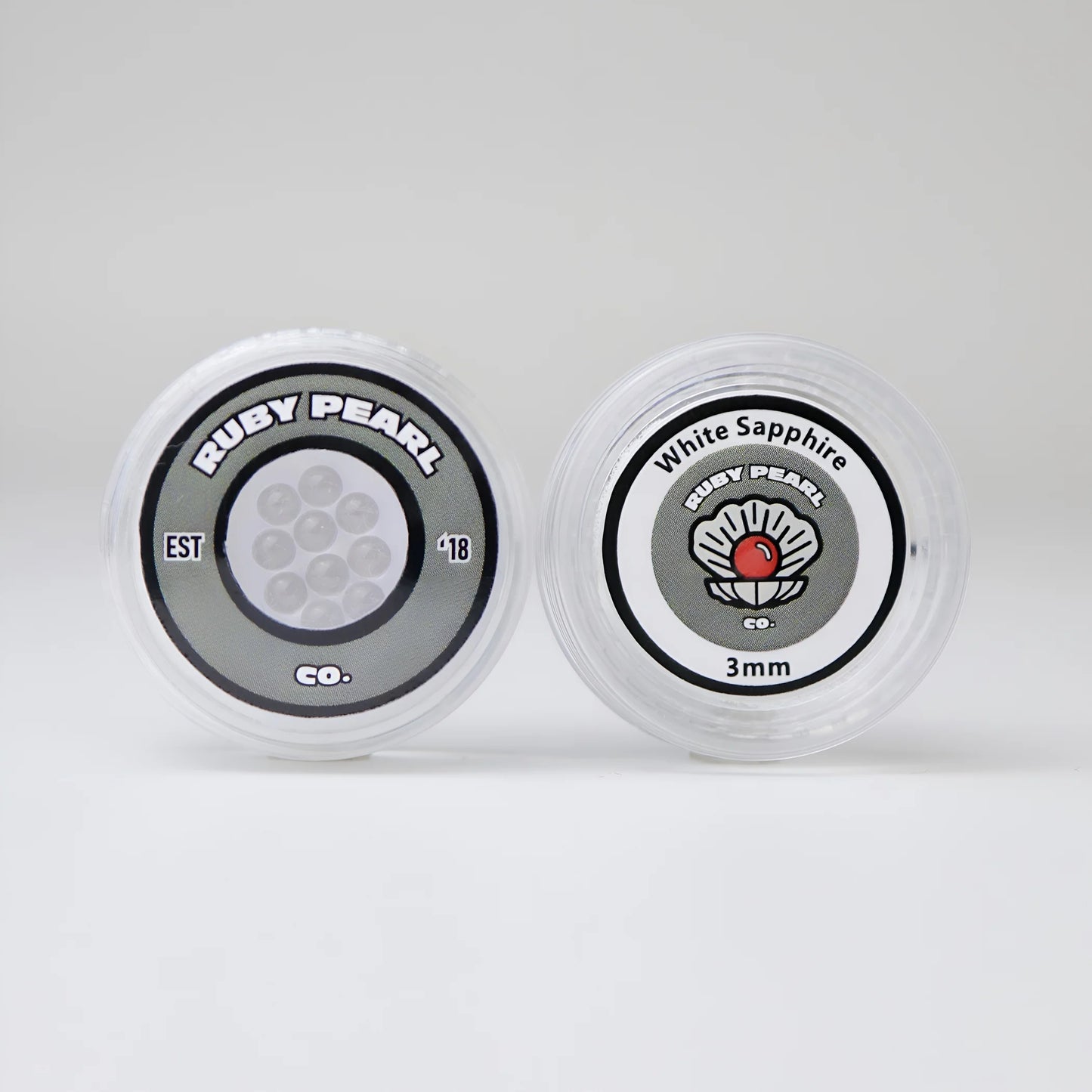 3mm Clear Sapphire Terp Pearls