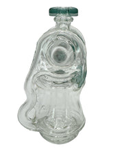 Load image into Gallery viewer, Ery Glass Double Disc Recycler Puffco Attachment