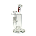 TAG - 8" Bent Neck Fixed Super Slit Puck Dab Rig