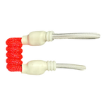 Tuff Tethers Pivot Coil- GRY/WHT/Red
