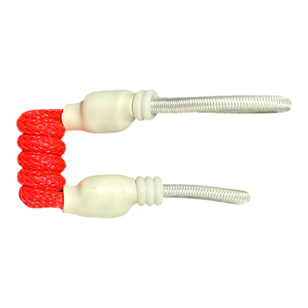 Tuff Tethers Pivot Coil- GRY/WHT/Red