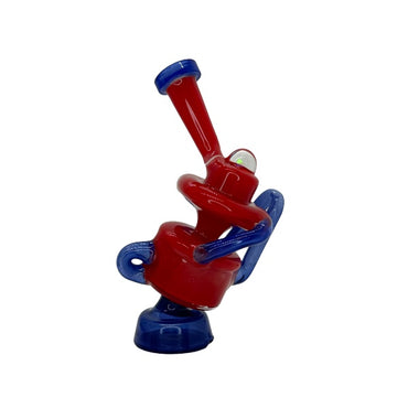 Colored Double Uptake Recycler Puffco Top