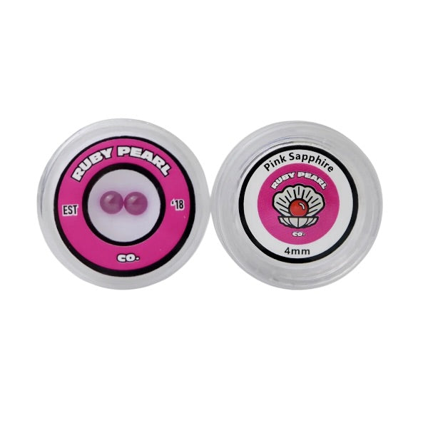 4mm Pink Sapphire Terp Pearls
