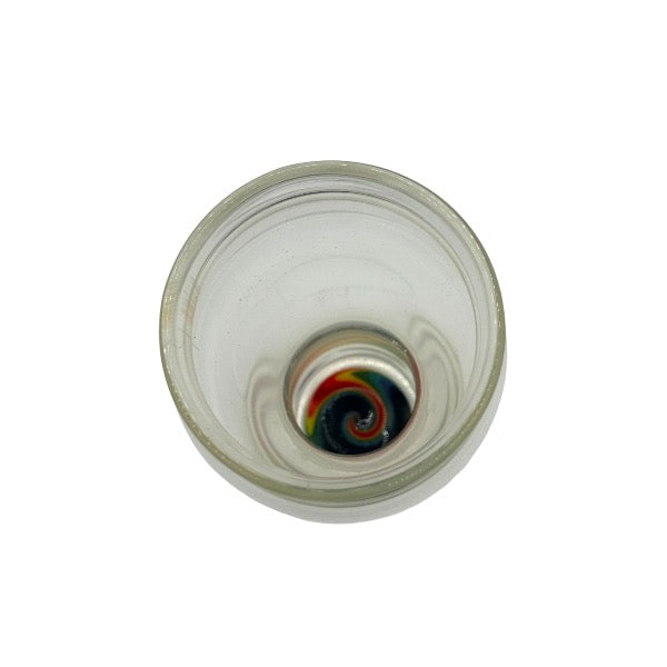 Fumed Glass Cup