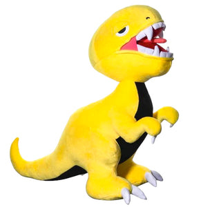 Elbo-Yellow Open Mouth Raptor Plush Toy 28"