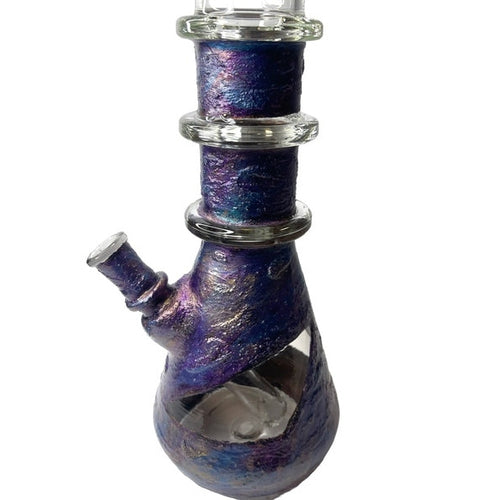 Purple Electroformed Water Piece