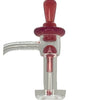 Hot Pizza Glass Slurper Set