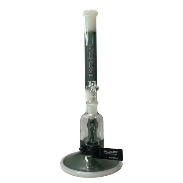 ROOR® TECH 13” BUBBLER SMOKEY GREY & WHITE