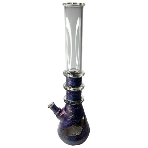 Purple Electroformed Water Piece