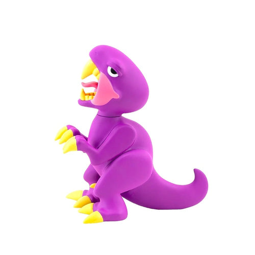 Purple Raptor Vinyl Toy 6 inch