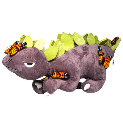 Elbo x Felt - Steggo Plushie - Dark Purple/Grey