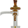 Hot Pizza Glass Slurper Set