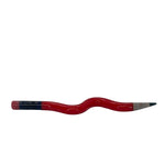 Sherbet Red Curved Pencil