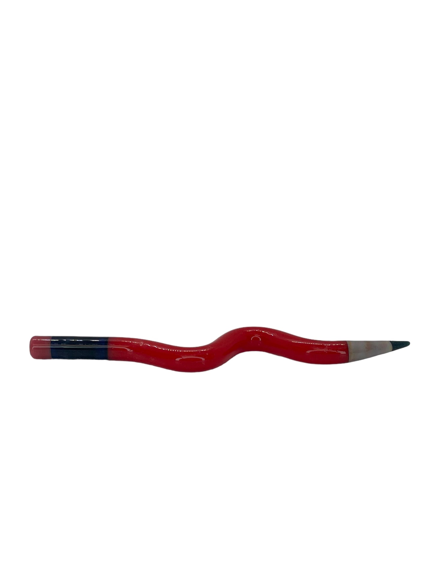 Sherbet Red Curved Pencil