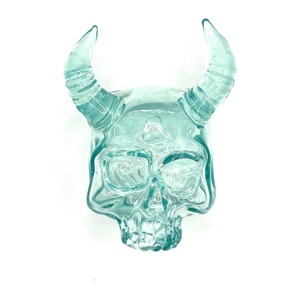 Sweeney Glass Skull Pendy