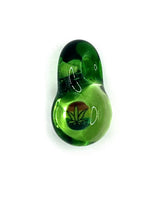 Load image into Gallery viewer, Keys Glass Leaf Pendy