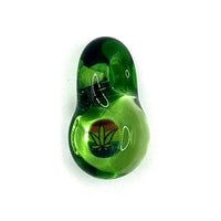 Keys Glass Leaf Pendy