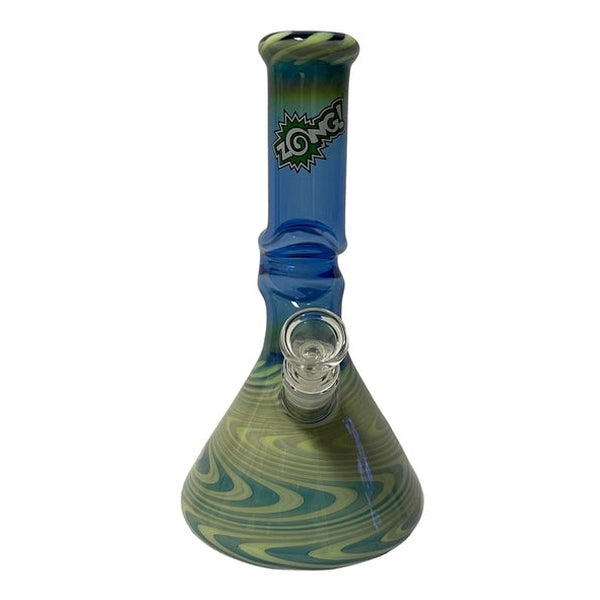 Zong Glass- Worked Colored 1 Kink Beaker