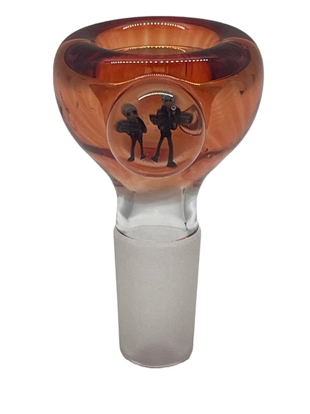 Keys Glass Rick & Morty Bowl