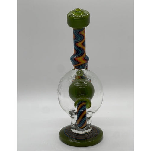 Augy Glass Colored Ball Recycler