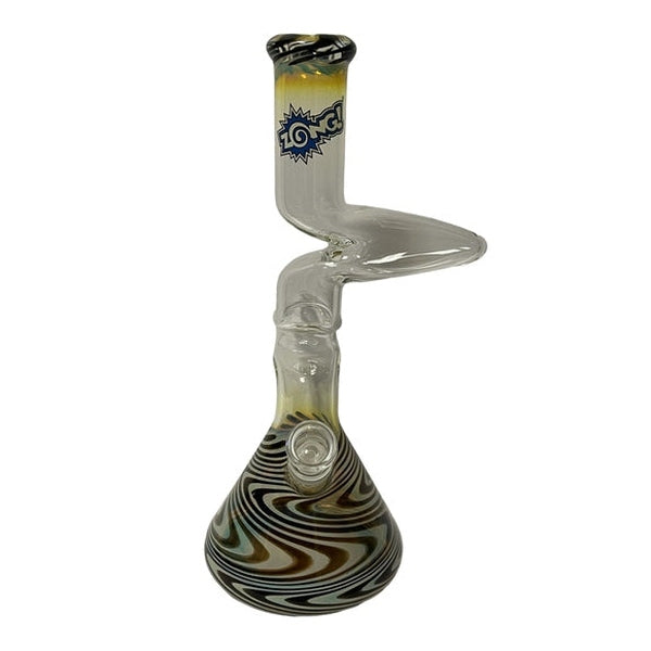 Zong Glass- Worked 2 Kink Beaker