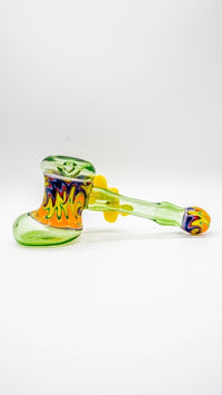 T. McGee Glass Fish Hammer Pipe