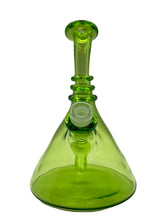 Load image into Gallery viewer, Nitro Glass Transparent Green Mini Beaker Rig