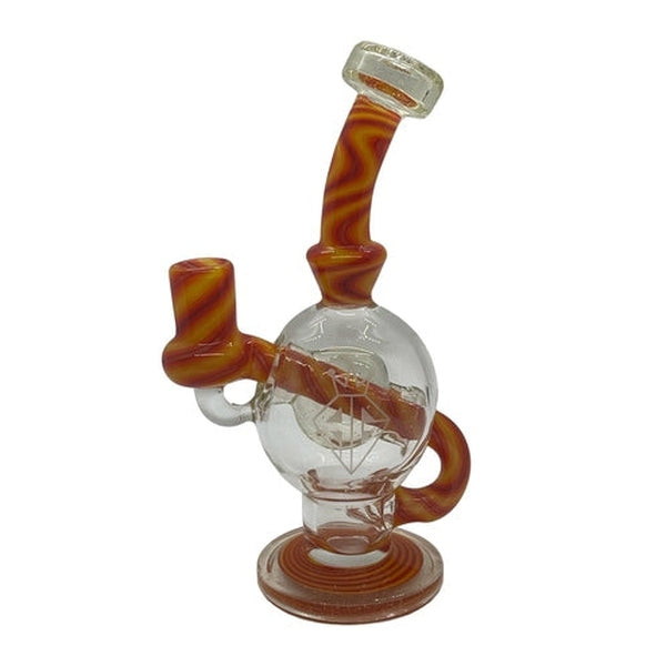 Augy Glass Colored Ball Recycler